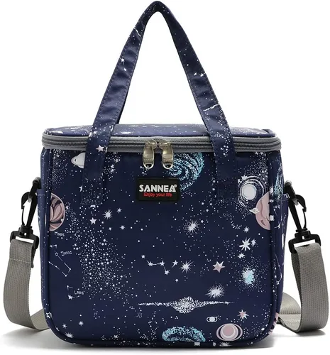 Miniatura 5 de Lonchera térmica reutilizable con aislamiento térmico linda para mujeres adultas, trabajo, oficina, viajes al aire libre, picnic, playa, barbacoa