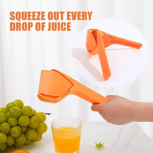 Miniatura 4 de Exprimidor de cítricos - Exprimidor manual de limón y naranja - Prensador de jugo sin esfuerzo - Diseño que ahorra espacio