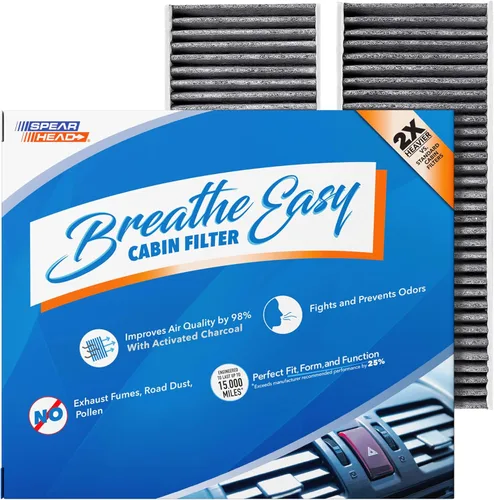 Miniatura 55 de Spearhead Odor Defense Breathe Easy - Filtro de cabina para aire acondicionado y calentador Compatible con varios Acura/Honda de 2009-2025 como