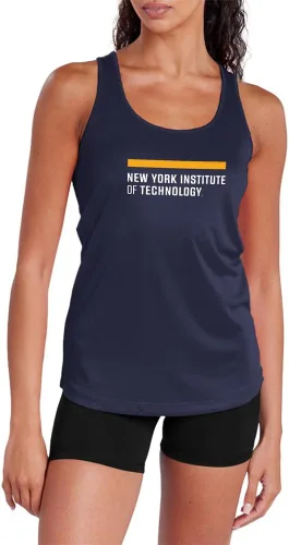 Miniatura 422 de Camiseta deportiva sin mangas oficial de NCAA Collegiate para mujer, con espalda cruzada, colección con logotipo primario