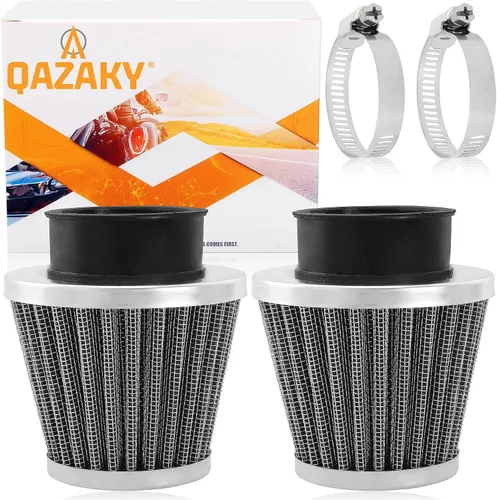 Miniatura 12 de Paquete de 2 filtros de 1.378 in compatibles con 50 cc, 70 cc, 90 cc, 110 cc, 125 cc, 150 cc, cuatrimoto, scooter, Go Kart, ciclomotor, Pit Dirt