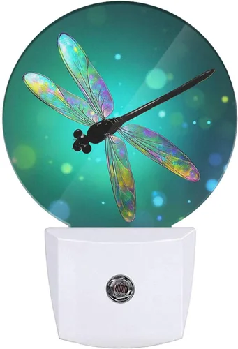 Miniatura 32 de EKOBLA Luz nocturna de árbol de estaciones coloridas enchufable, luz nocturna LED multicolor con sensor automático del atardecer al amanecer