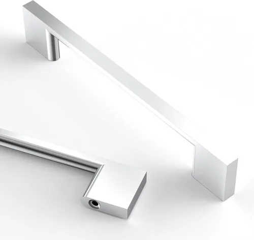 Miniatura 50 de Asidrama - Paquete de 10 manijas de gabinete de cocina de oro cepillado de 3 pulgadas (76mm), tiradores de gabinete, herrajes para gabinete
