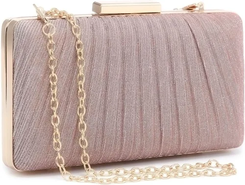 Miniatura 20 de Dasein Bolsos de noche para mujeres, carteras de mano, bolsos formales para fiestas, carteras para bodas, bolsos para cócteles y bailes de graduación