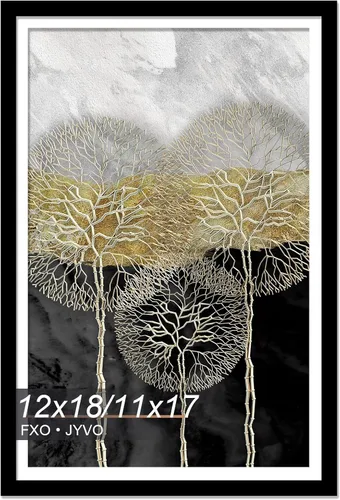 Miniatura 133 de Fxojyvo Marco de Fotos de 4x6, Muestra Foto de 3.5x5 con Paspartú o 4 x 6 Sin Paspartú, Liviano y de Alta Transparencia Marco de 4 por 6 para Pared