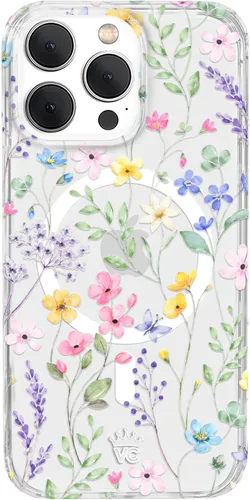 Miniatura 109 de VELVET CAVIAR Funda para iPhone 15 Pro, compatible con MagSafe, probada en caídas de 10 pies, estampado de leopardo y amatista púrpura