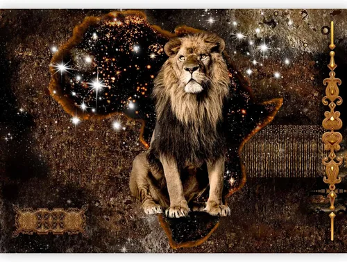 Miniatura 12 de artgeist Mural de pared de animales rinocerontes 77 x 55 pulgadas - Papel tapiz autoadhesivo XXL para despegar y pegar, adhesivo extraíble grande