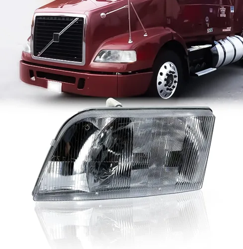 Torque Reemplazo del lado izquierdo del conductor del faro delantero para Volvo VNM 1999-2017 y 1996-2003 VN VNL semi camiones ensamblaje DOT SAE