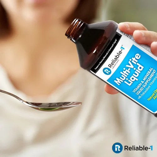Miniatura 4 de Reliable-1 Laboratories Multi-Vite Multivitamínico líquido para adultos Vitaminas líquidas Suplemento antioxidante para inmunidad, metabolismo