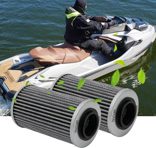 Miniatura 7 de EATAKWARD Paquete de 2 filtros de aceite 420956744, repuesto para motores Rotax Can-Am Spyder y Sea Doo 1503 y 1630 para motos acuáticas Seadoo