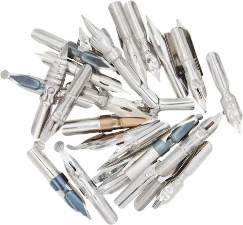 Miniatura 4 de Gullor 33 puntas de caligrafía para bolígrafos de inmersión, plumas de caligrafía, puntas de bolígrafo de inmersión
