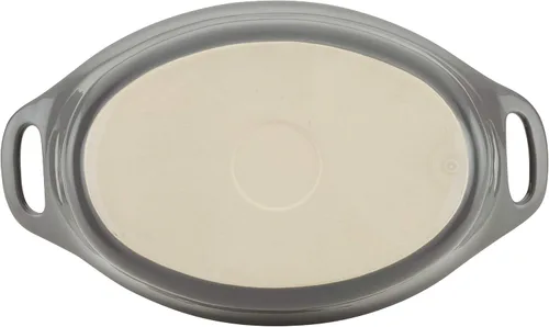 Miniatura 4 de Rachael Ray Cerámicas Fuente Ovalada, 1.4 litros, Gris