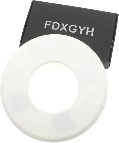 Miniatura 5 de FDXGYH 2 piezas de cinta autoadhesiva de 2.5 pulgadas de ABS de 2.5 pulgadas, cubierta de placa redonda para tubería de agua, accesorios de WI-2.5