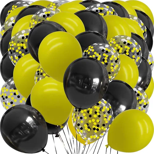 Miniatura 10 de Globos verdes con globos de confeti, globos de látex de 12 pulgadas, 80 piezas para decoración de bodas, cumpleaños, baby shower, fiestas