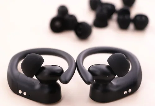 Miniatura 5 de 16 pares de almohadillas Powerbeats Pro, 4 tamaños de repuesto suaves y flexibles en la funda para reducir el ruido, auriculares de gel de goma