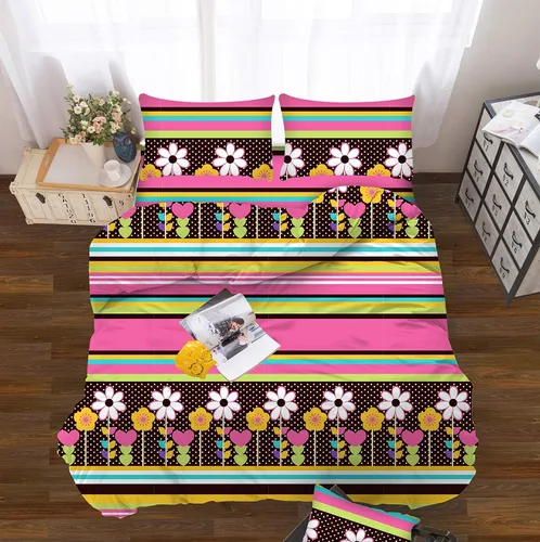 Miniatura 5 de All American Collection Juego de sábanas de 3 piezas con estampado suave y cómodo para dormitorio (individual, béisbol)