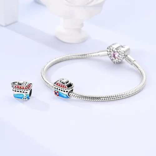 Miniatura 171 de Hapour Dijes de plata de ley 925 para pulseras, collar, joyería europea, colgante de cuentas para mujeres y madres