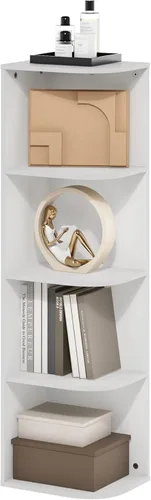 Miniatura 58 de Furinno - Estantería abierta reversible de 5 cubos, color blanco y rosado, 11069WH/PI Blanco/Rosa