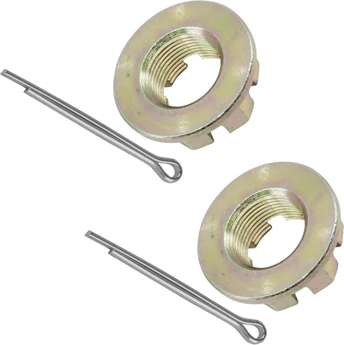 Miniatura 4 de Caltric Tuerca de castillo para rueda delantera o trasera compatible con Arctic Cat Prowler HDX 700 XT 2011-2015 2X