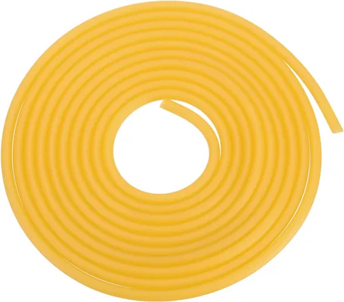 Miniatura 22 de Tubo de goma de látex natural de 1/4 de pulgada de diámetro interior x 3/8 pulgadas de diámetro exterior, manguera de goma de 26 pies altamente Rojo