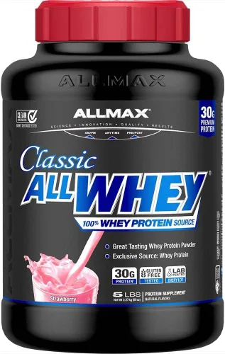 Miniatura 18 de ALLMAX Nutrition AllWhey Classic Whey proteína de suero de leche, vainilla francesa, 5 libras