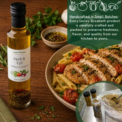 Miniatura 5 de Herb It Up - Aceite de cocina para asar y saltear, 10 onzas líquidas, mezcla de aceite de oliva/canola, certificado KosherMi, vegano, a base