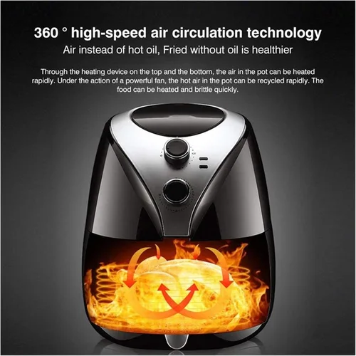 Miniatura 6 de Air Fryer That Cooks Crisps and Dehydrates with 5L Capacity and a High Gloss Finish
