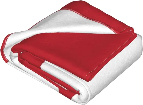 Miniatura 4 de Manta patriótica con la bandera de Canadá, ligera, acogedora y cálida, manta para sofá o cama, 50 x 40 pulgadas Bandera de Canadá-v0001