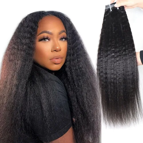 Miniatura 10 de Extensiones de cabello humano rizado sin costuras 3A 3B, color negro natural, ultra fino, doble trama, PU, invisible, clip, 7 unidades, 14 pulgadas
