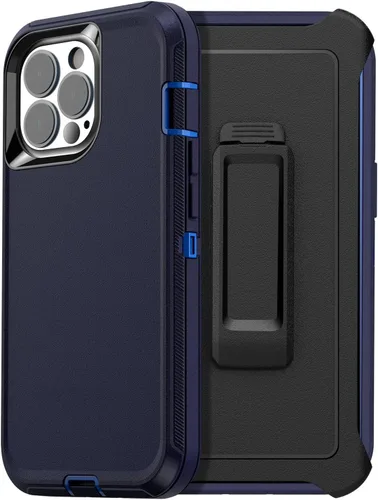 Miniatura 19 de AICase Funda para iPhone 12 Pro Max (6.7"), resistente protección contra caídas, cuerpo completo, a prueba de golpes, a prueba de polvo, protección