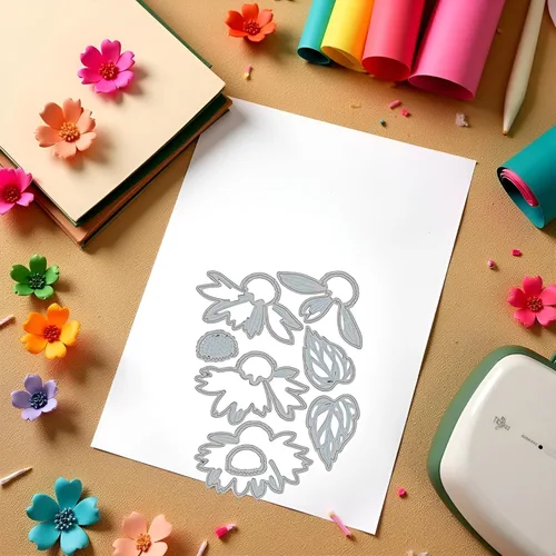 Miniatura 6 de Troqueles de corte para hacer tarjetas, plantillas de corte para álbumes de recortes, álbumes de fotos, troqueles de papel decorativos para hacer