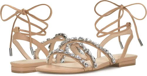 Miniatura 7 de Jessica Simpson Women's Rabenie Lace Up Sandal Flat