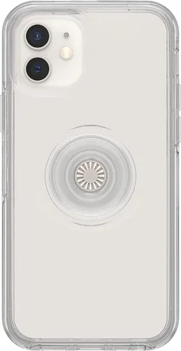Miniatura 3 de OtterBox + Funda Pop Symmetry Series para iPhone 12 Mini (no 12, Pro, Pro Max) Embalaje no minorista - Transparente