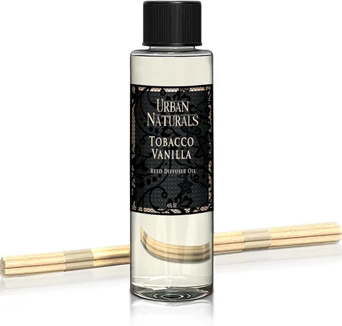 Miniatura 59 de Urban Naturals Recambio de aceite difusor de varillas ámbar y lavanda, lavanda relajante, ámbar cálido, aroma calmante para habitación, 4 onzas +