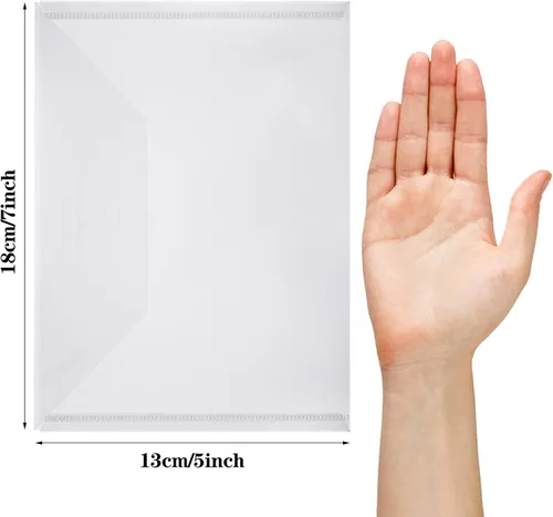 Miniatura 2 de 21 bolsas de almacenamiento transparentes para sellos y troquelados, sobres de almacenamiento para álbumes de recortes, para hacer tarjetas