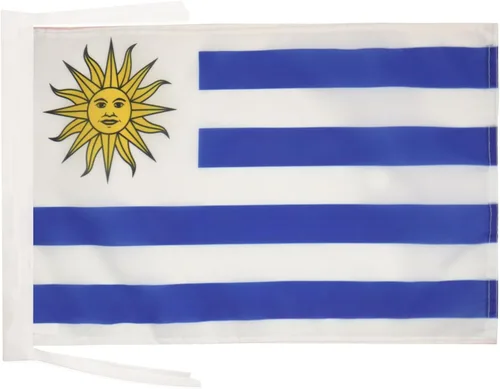 Miniatura 1227 de Bandera de México AZ FLAG, 45.7 x 30.5 cm, con cordones - Pequeñas banderas mexicanas de 30 x 45 cm - Bandera de 45.7 x 30.5 cm