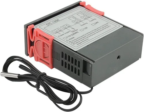 Miniatura 2 de STC-1000 DC 110V-220V 10A Microcomputadora Pantalla digital Controlador de temperatura Interruptor de control de termostato 2 Salida de relé