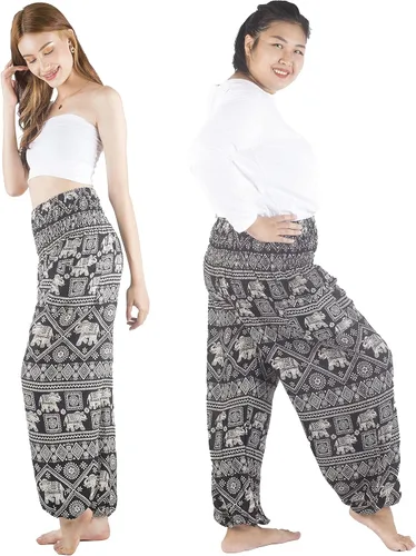 Miniatura 2 de Pantalones bohemios, pantalones harem, de yoga, para mujer, para la playa