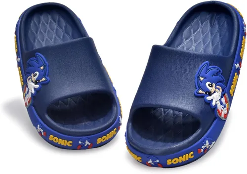 Miniatura 5 de Hzucikan Pantuflas para niños, bonitas pantuflas antideslizantes, cómodas y ligeras, adecuadas para interiores y exteriores, playa, piscina, duchas