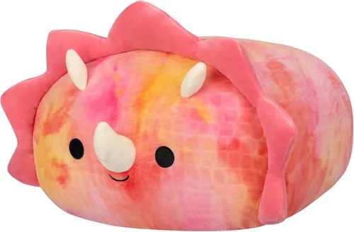 Miniatura 15 de Squishmallows Stackables Original - Mapache Javari de 12 pulgadas en lavanda ultra suave, oficial de Jazwares Marmota Lavanda