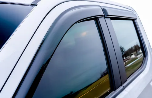 Miniatura 2 de Black Horse Off Road BHOR - Protectores de lluvia y deflectores de viento compatibles con Nissan Titan XD Crew Cab 2016-2023 Nissan Titan Crew Cab