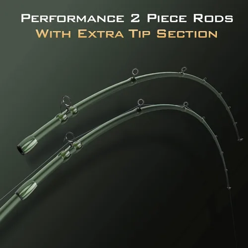Miniatura 3 de KastKing Spartacus II Fishing Rods - IM6 Graphite Blanks Casting & Spinning Rods, 2-Piece Rods with Extra Tip Section, PTS Power Transition System