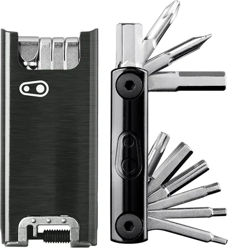 Crankbrothers Multiherramienta F15, F10+ y F10 - Herramienta de cadena, Torx, herramienta de bicicleta compatible con Hex