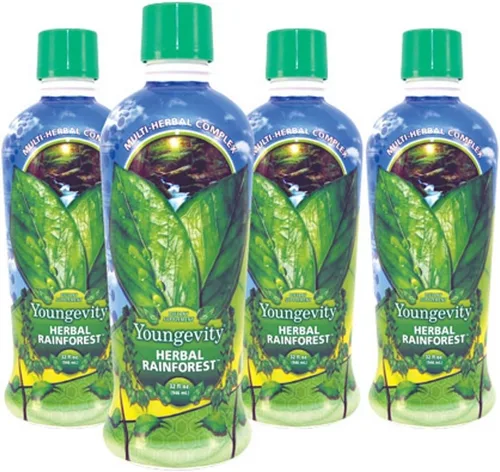 Miniatura 3 de Youngevity Majestic Earth Herbal Rainforest, 32 onzas líquidas, complejo multiherbal, multivitamínico y mineral para hombres, mujeres, niños