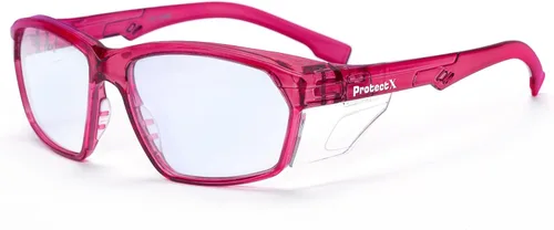 Miniatura 65 de ProtectX Lentes de lectura elegantes para mujeres y hombres, antivaho y antiarañazos, protección UV, gafas de seguridad antiimpactos