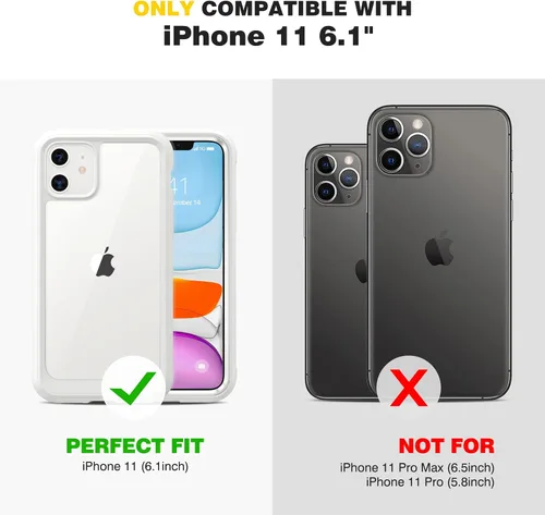 Miniatura 423 de Diaclara Funda diseñada para iPhone 16, mejorada [protección completa de la cámara], carcasa resistente de cuerpo completo con protector de pantalla
