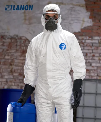 Miniatura 6 de LANON Guantes de goma resistentes a productos químicos, guantes de trabajo de seguridad reutilizables y resistentes, protección contra ácidos