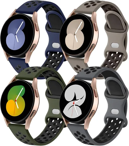 Miniatura 9 de Lerobo Paquete de 4 correas compatibles con Galaxy Watch 7 6 5 4 de 1.575 pulgadas, 1.732 pulgadas/Galaxy Watch 6 4 Classic 1.732 pulgadas, 1.732