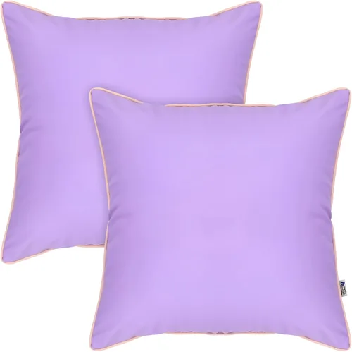 Miniatura 21 de Paquete de 2 fundas de almohada para exteriores de 12 x 20 pulgadas, resistente al agua, de piel de silicona, resistente a los rayos UV, resistente
