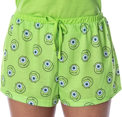 Miniatura 4 de Disney Monsters Inc. Mike Wazowski - Conjunto de pijama de 2 piezas para mujer